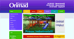 Desktop Screenshot of orimad.com.br